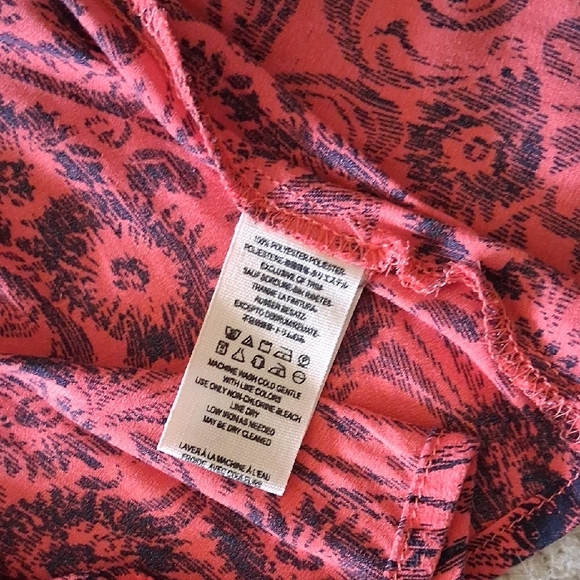 Free People Pink and Black Floral Camisole - Picture 3 of 7